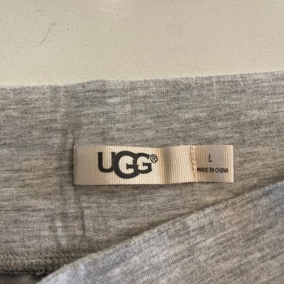 UGG Hildie Lounge Soft Pants Heather Gray‎ Size Large - Picture 4 of 9